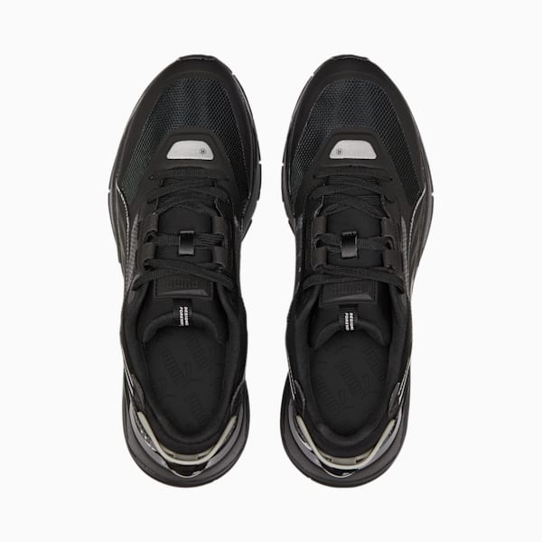Mirage Sport Tech Reflective Sneakers, Puma Black-Puma Silver