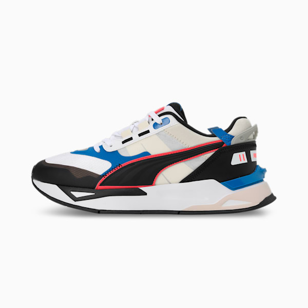 Mirage Sport Tech Reflective Unisex Sneakers, PUMA White-PUMA Team Royal, extralarge-IND