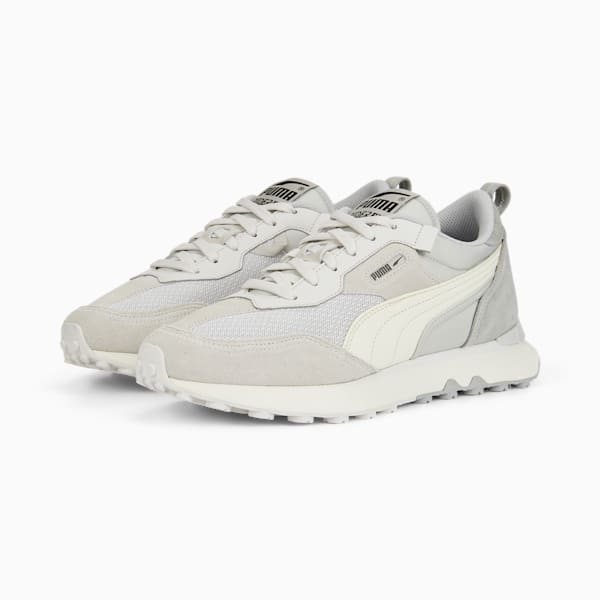 puma rider fv block sneakers white