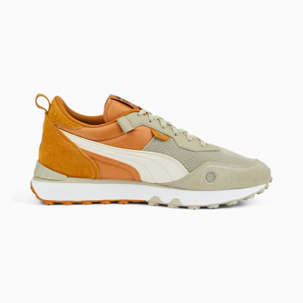Rider FV Block Sneakers, Pebble Gray-Desert Tan, extralarge-IND