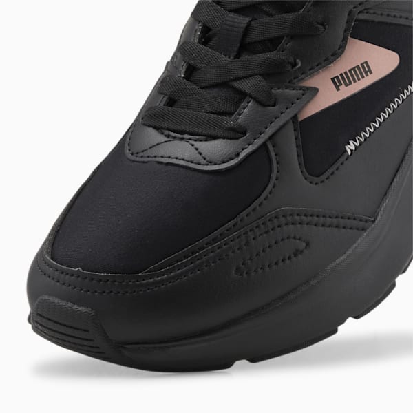 FS Runner Metallic Women's Sneakers, Puma Black, extralarge-AUS