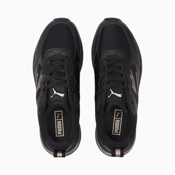 FS Runner Metallic Women's Sneakers, Puma Black, extralarge-AUS