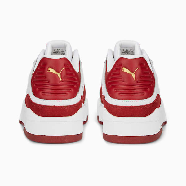 Slipstream Suede FS Sneakers, Puma White-Intense Red