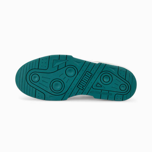 Slipstream Suede FS Sneakers, Puma White-Puma Black-Varsity Green, extralarge-GBR