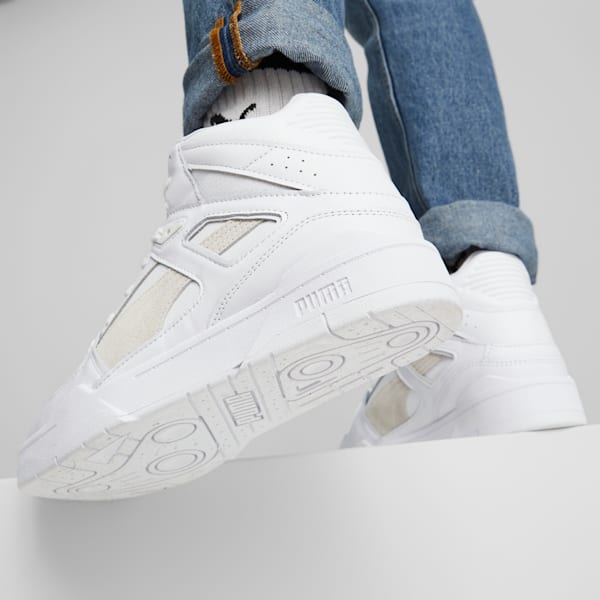 Tenis Slipstream Hi, Puma White-Puma White, extralarge