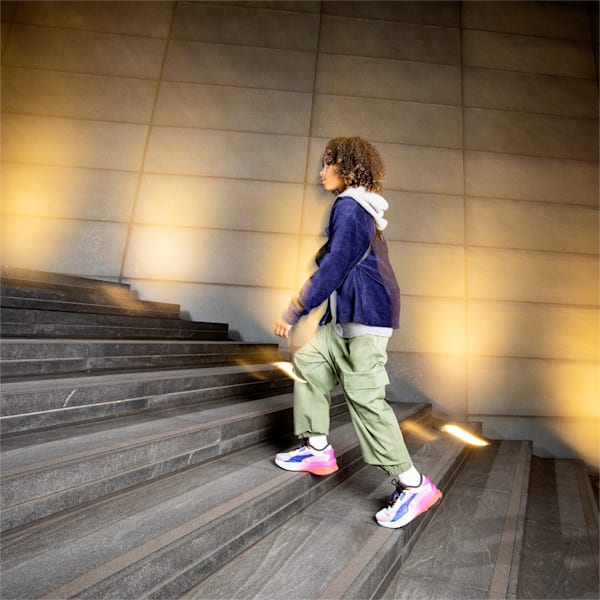 Extent NITRO™ Ultraviolet Big Kids' Sneakers, Nitro Blue-Bluemazing-Fiery Coral, extralarge