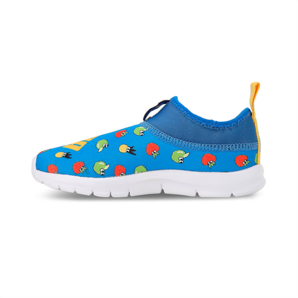 PUMA Yaris V1 Youth Shoes, Victoria Blue-PUMA White-Dandelion, extralarge-IND