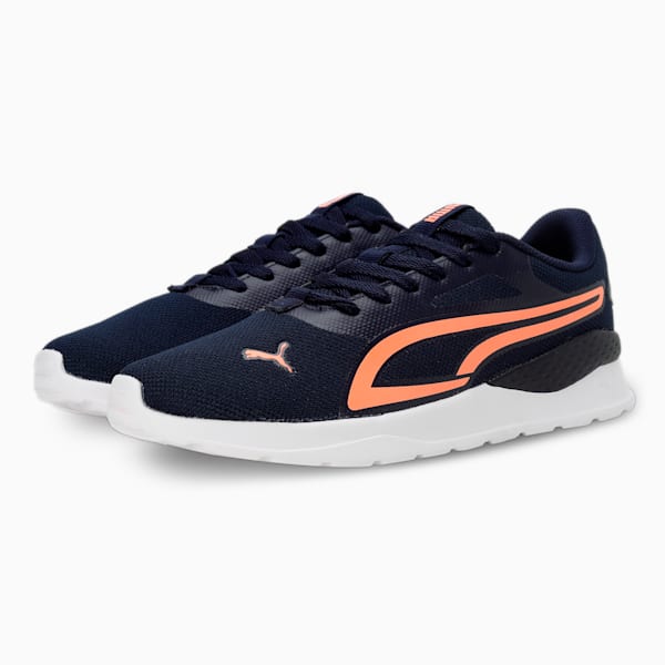 Armour V2 Men's Sneakers, PUMA Navy-Ultra Orange, extralarge-IND