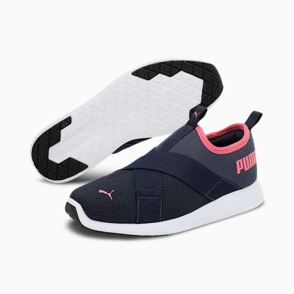 Cassey Revamp Women's Sneakers, Parisian Night-Sunset Pink-PUMA White, extralarge-IND