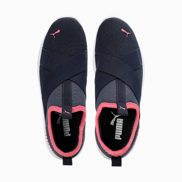 Cassey Revamp Women's Sneakers, Parisian Night-Sunset Pink-PUMA White, extralarge-IND