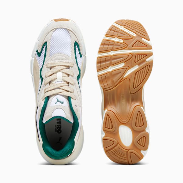 Teveris Nitro Sneakers, Warm White-Malachite, extralarge-GBR