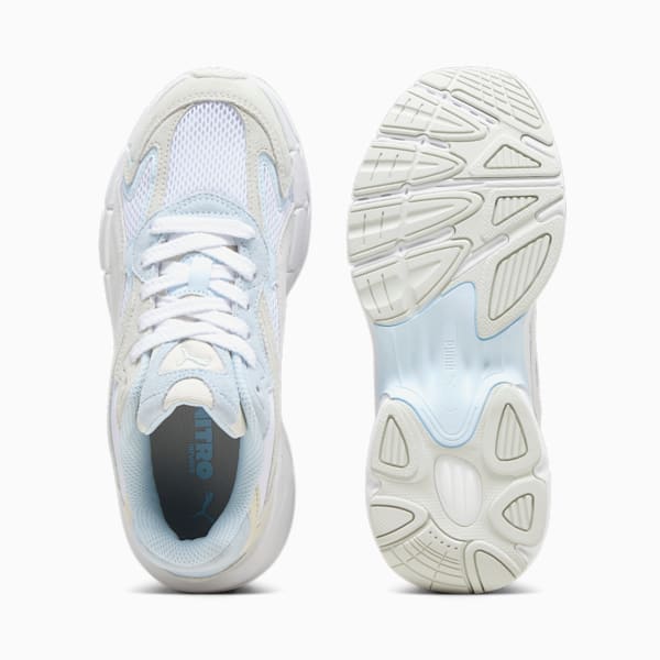 ユニセックス テバリス ニトロ スニーカー, PUMA White-Icy Blue, extralarge-JPN