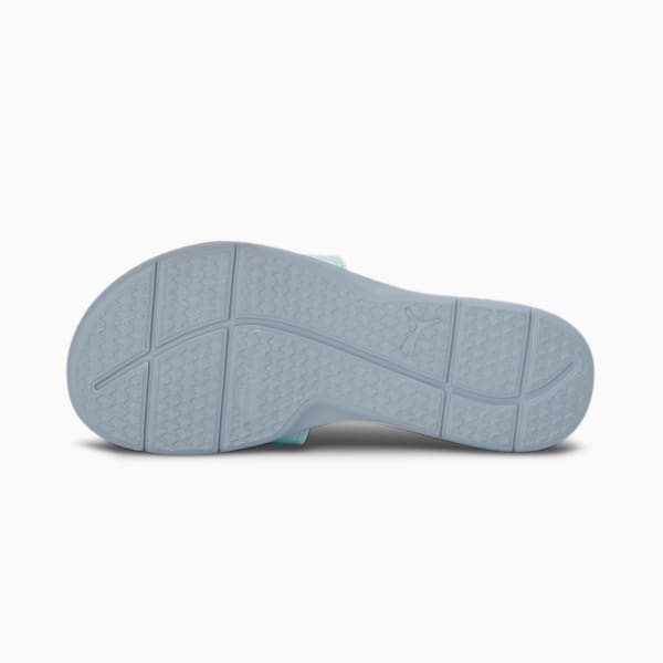 Silvia V4 Women's Slides, Platinum Gray-Blue Wash-Evening Sky, extralarge-IND