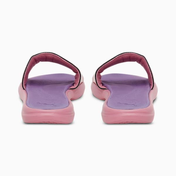 Silvia V4 Women's Slides, Pale Grape-Purple Charcoal-PUMA White, extralarge-IND
