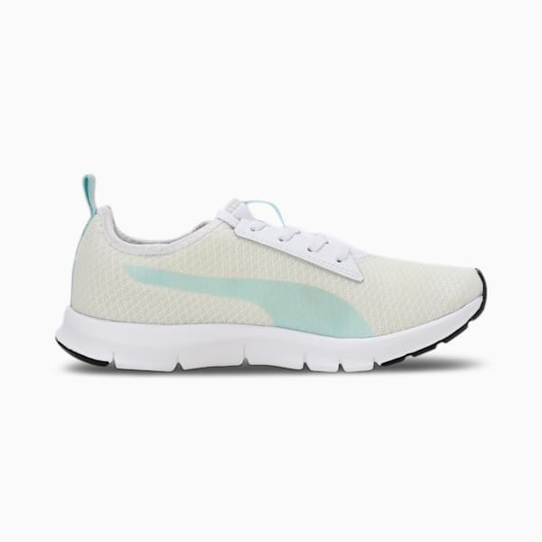 Reflex Women's Sneakers, PUMA White-Light Aqua-PUMA Black, extralarge-IND