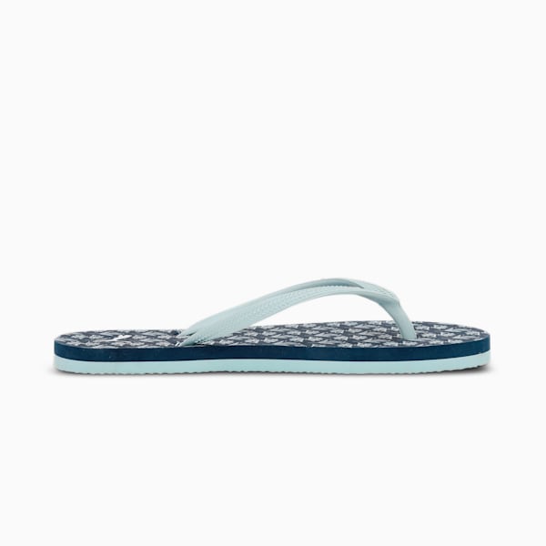 Swift V1 Women's Flip Flops, Evening Sky-Light Aqua, extralarge-IND