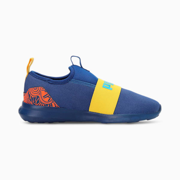 Charlie V2 Youth Slip-On Shoes, Limoges-Dandelion-Blue Atoll, extralarge-IND