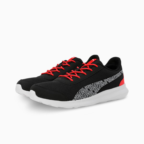 Daze V2 Sneakers, PUMA Black-Active Red-PUMA White, extralarge-IND