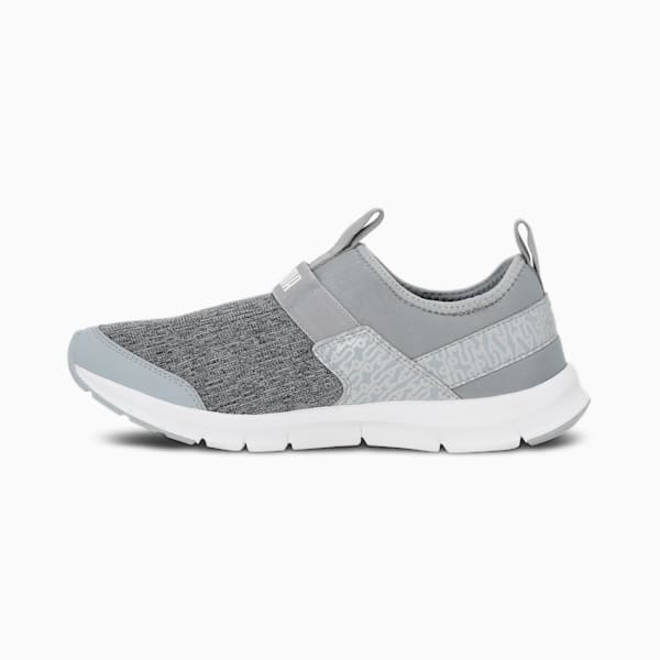 Knit V3 Men's Sneakers, Quarry-Harbor Mist-PUMA White, extralarge-IND