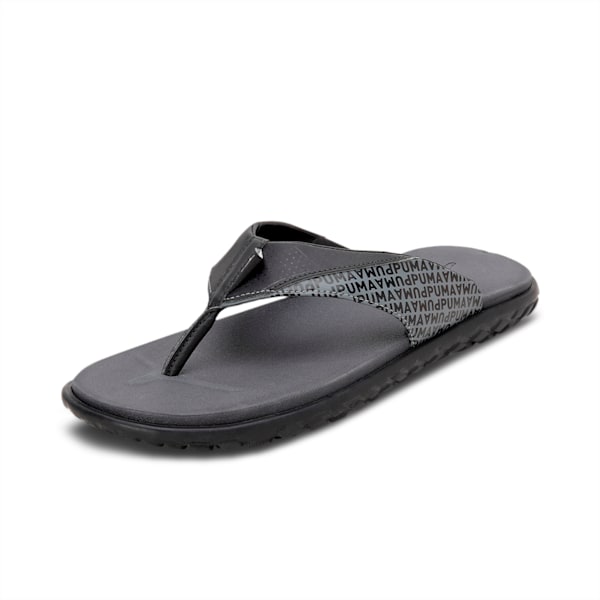 Galaxy Comfort V4 Unisex Flip-Flops, CASTLEROCK-PUMA Black-Nimbus Cloud, extralarge-IND