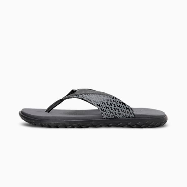 Galaxy Comfort V4 Unisex Flip-Flops, CASTLEROCK-PUMA Black-Nimbus Cloud, extralarge-IND