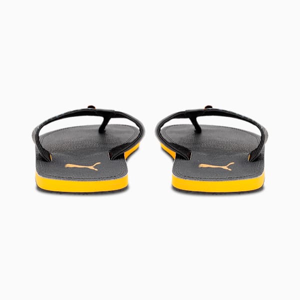 Ketava Duo Men's Quick Dry Swimming Flip-Flops, PUMA Black-Apricot-Evening Sky, extralarge-IND