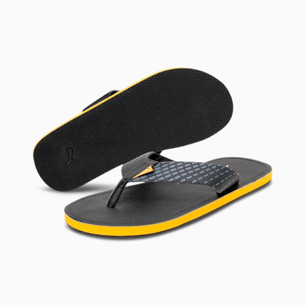 Ketava Duo V7 Men's Flip-Flops, PUMA Black-Apricot-Evening Sky, extralarge-IND