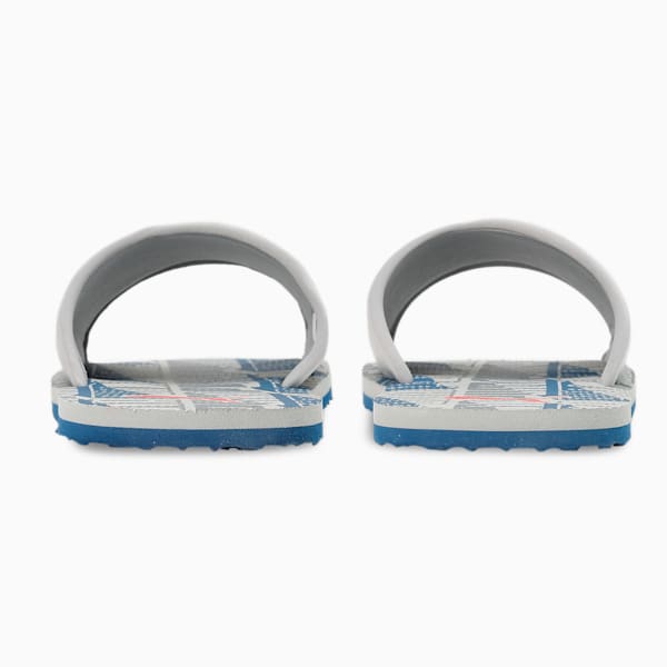 Stellar v8 Men's Slides, Quarry-Lake Blue-Salmon, extralarge-IND