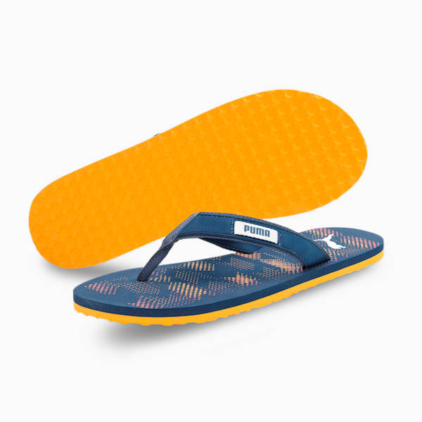 Contour V1 Flip-Flops, New Navy-Tangerine-Salmon, extralarge-IND