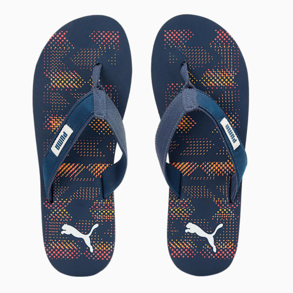 Contour V1 Flip-Flops, New Navy-Tangerine-Salmon, extralarge-IND