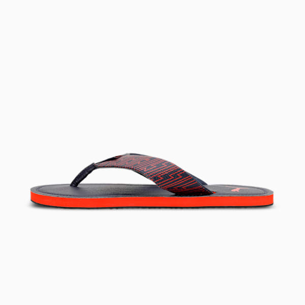 Costa Men's Flip-Flops, Peacoat-Burnt Red, extralarge-IND