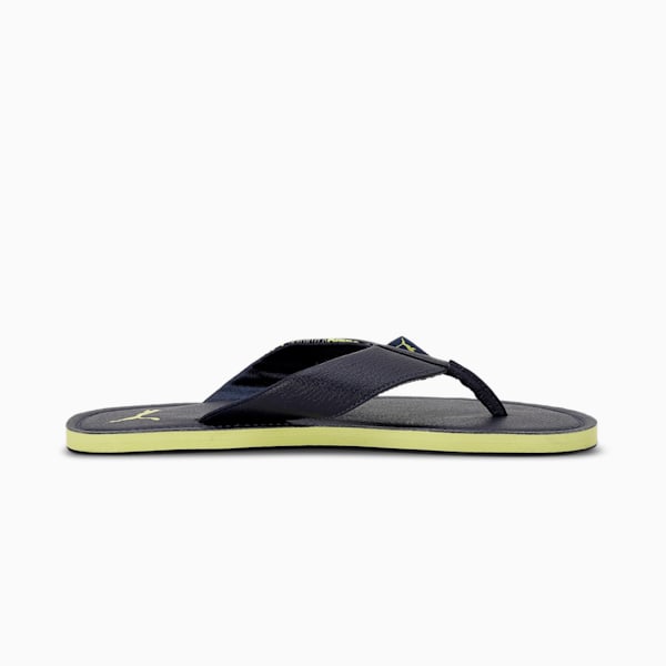 Lite Ride Men's Flip-Flops, Peacoat-Light Lime, extralarge-IND