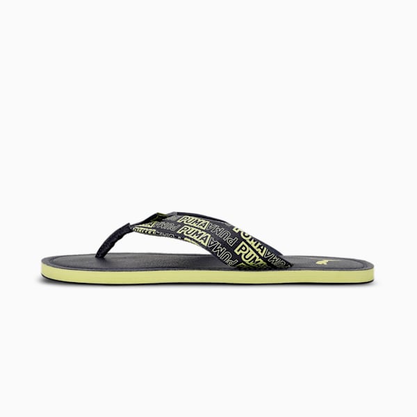 Lite Ride Men's Flip-Flops, Peacoat-Light Lime, extralarge-IND