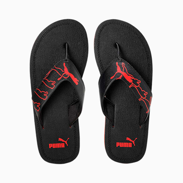 Luke V1 Flipflops, PUMA Black-Burnt Red, extralarge-IND