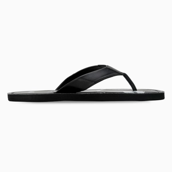 Eezay Men's Flip-Flops, Shadow Gray-Harbor Mist-PUMA Black, extralarge-IND