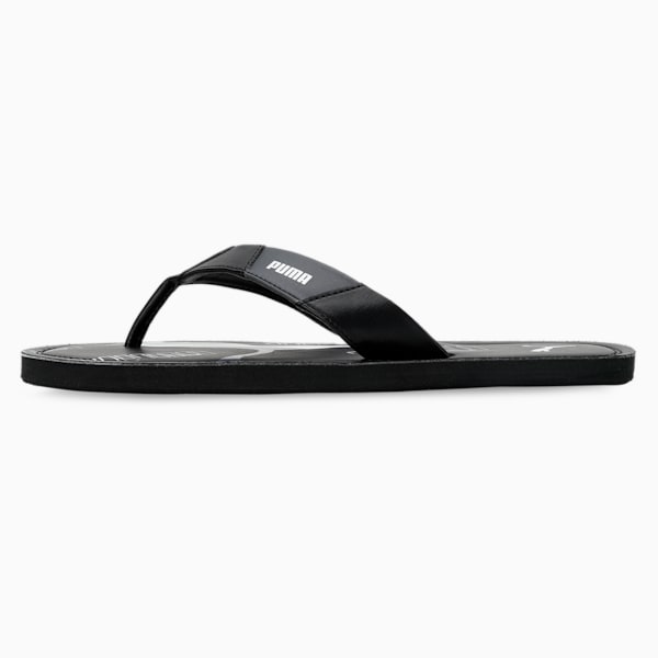 Eezay Men's Flip-Flops, Shadow Gray-Harbor Mist-PUMA Black, extralarge-IND