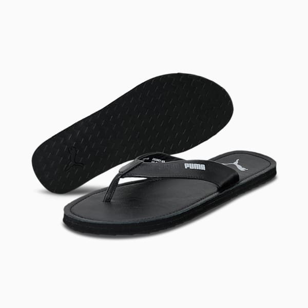 Java Men's Flip Flops, Puma Black-Nimbus Cloud, extralarge-IND