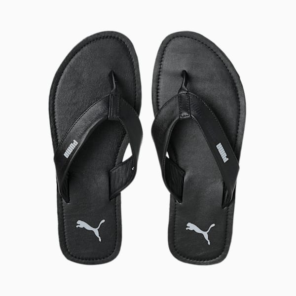 Java Men's Flip Flops, Puma Black-Nimbus Cloud, extralarge-IND