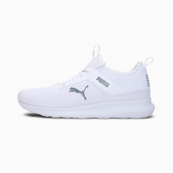 Duke Men's Sneakers, Puma White-Quarry, extralarge-IND