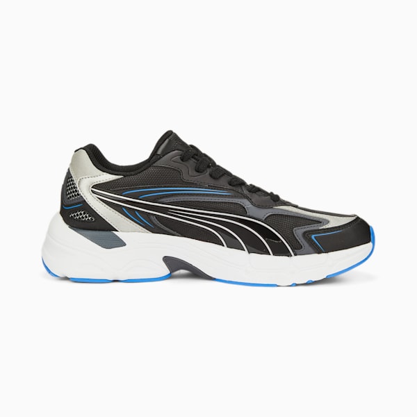 Teveris Nitro Noughties Unisex Sneakers, Puma Black-Puma Silver, extralarge-IND