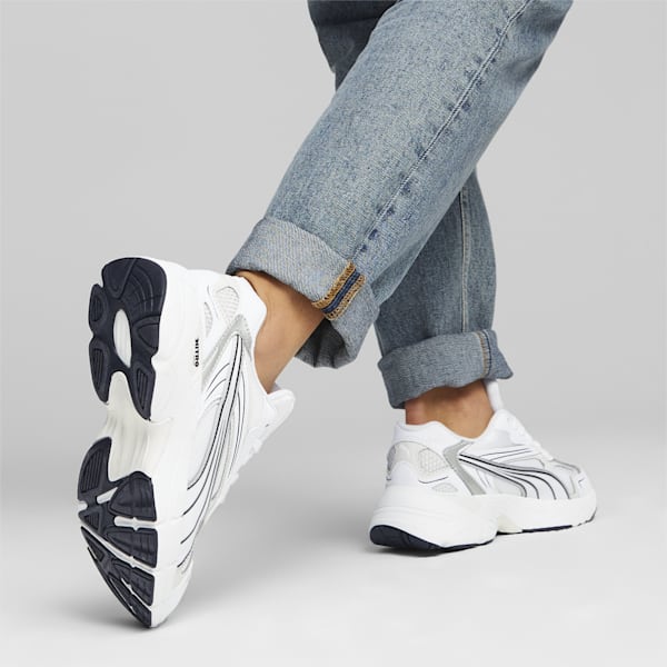 Teveris Nitro Noughties Unisex Sneakers, Puma White-Nimbus Cloud