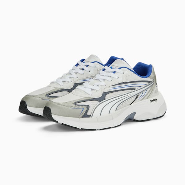 Tenis Teveris NITRO, Feather Gray-Royal Sapphire, extralarge