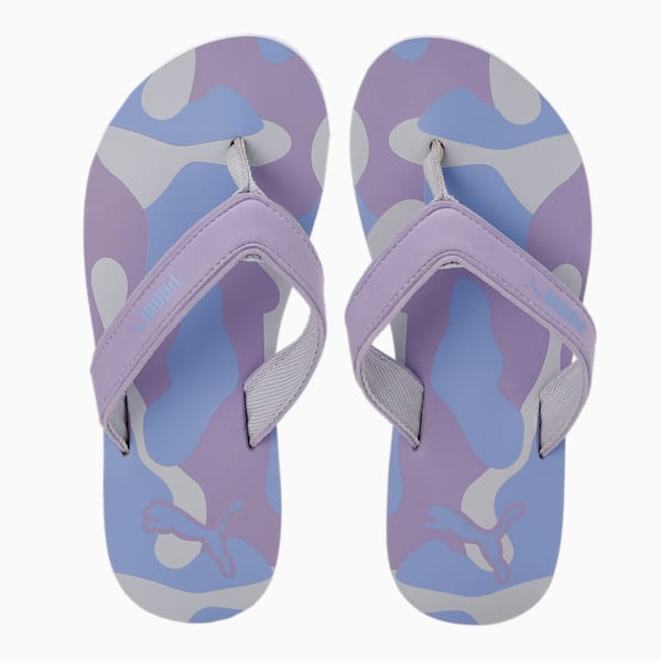 Mia V2 Unisex Flip-Flops, Spring Lavender-Intense Lavender-Vivid Violet, extralarge-IND