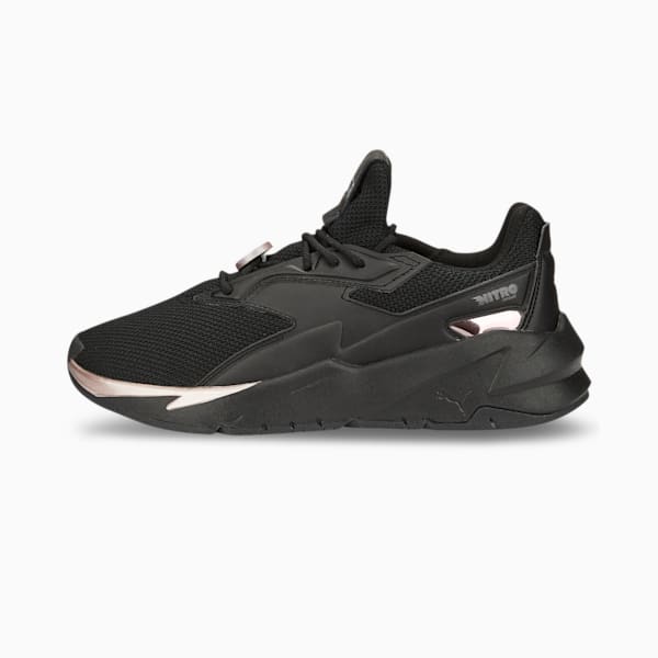 Fier Nitro Metallic Women's Sneakers, Puma Black, extralarge-IND