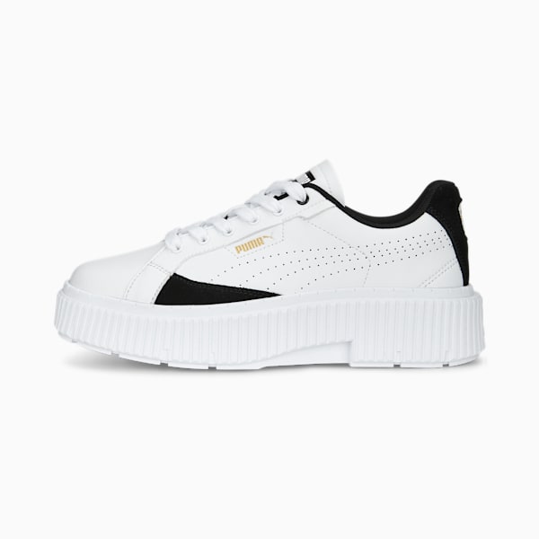 ウィメンズ ディナーラ スニーカー, PUMA White-PUMA Black