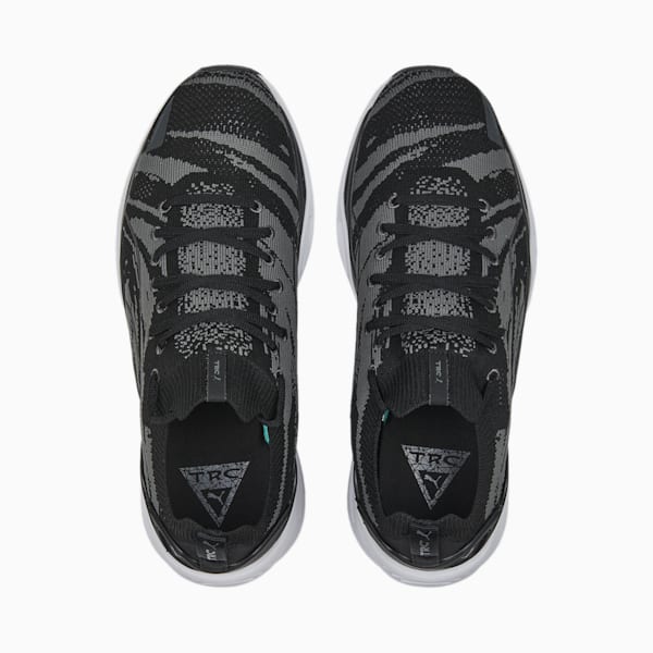 TRC Blaze Knit Unisex Sneakers, PUMA Black-PUMA White, extralarge-AUS