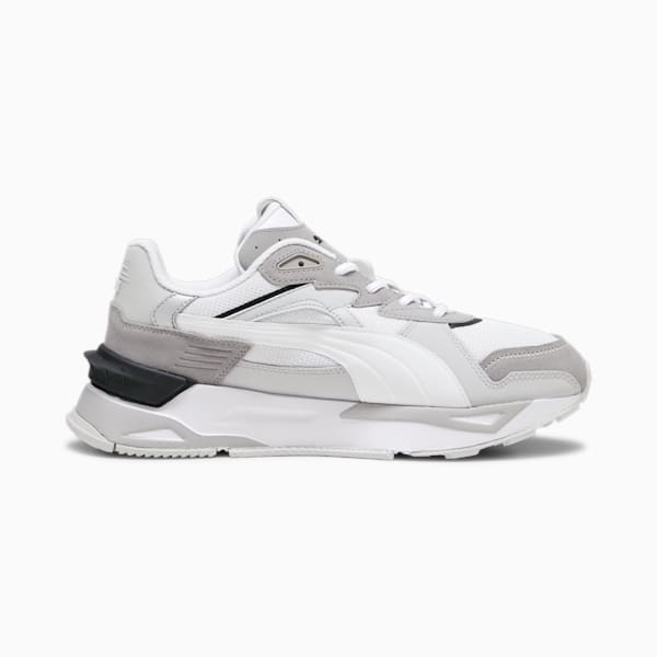 Mirage Sport Asphalt Sneakers, PUMA White-Ash Gray, extralarge-IND