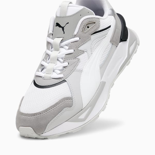 Mirage Sport Asphalt Sneakers, PUMA White-Ash Gray, extralarge-IND