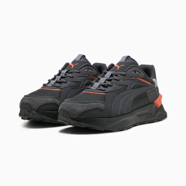 Mirage Sport Asphalt Unisex Sneakers, Flat Dark Gray-Fall Foliage, extralarge-IND