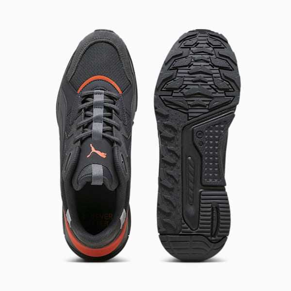 Mirage Sport Asphalt Unisex Sneakers, Flat Dark Gray-Fall Foliage, extralarge-IND